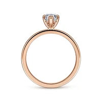 Gabriel & Co 8.5x5.5 Engagement Ring 14K Rose Gold Classic ER14982P4K4JJJ