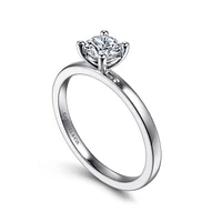 Gabriel & Co 5 Engagement Ring 14K White Gold Classic ER14982R2W4JJJ