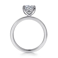 Gabriel & Co 7 Engagement Ring 14K White Gold Classic ER14982R5W4JJJ