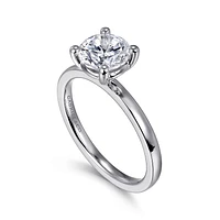 Gabriel & Co 7 Engagement Ring 14K White Gold Classic ER14982R5W4JJJ
