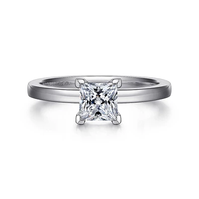 Gabriel & Co 5 Engagement Ring 14K White Gold Classic ER14982S3W4JJJ