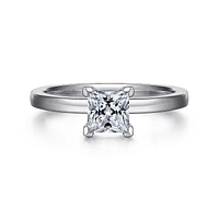Gabriel & Co 5 Engagement Ring 14K White Gold Classic ER14982S3W4JJJ