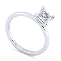 Gabriel & Co 5 Engagement Ring 14K White Gold Classic ER14982S3W4JJJ
