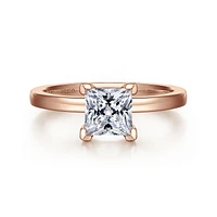 Gabriel & Co 5.5 Engagement Ring 14K Rose Gold Classic ER14982S4K4JJJ