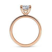 Gabriel & Co 5.5 Engagement Ring 14K Rose Gold Classic ER14982S4K4JJJ