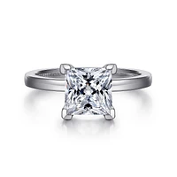 Gabriel & Co 7 Engagement Ring 14K White Gold Classic ER14982S8W4JJJ