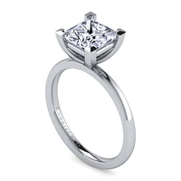 Gabriel & Co 7 Engagement Ring 14K White Gold Classic ER14982S8W4JJJ