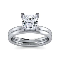 Gabriel & Co 7 Engagement Ring 14K White Gold Classic ER14982S8W4JJJ