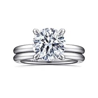 Gabriel & Co 9 Engagement Ring 14K White Gold Classic ER15619R12W4JJJ