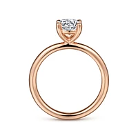 Gabriel & Co 6.5 Engagement Ring 14K Rose Gold Classic ER15619R4K4JJJ