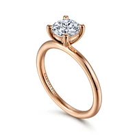 Gabriel & Co 6.5 Engagement Ring 14K Rose Gold Classic ER15619R4K4JJJ