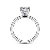 Gabriel & Co 6.5 Engagement Ring 18K White Gold Classic ER15619R4W8JJJ