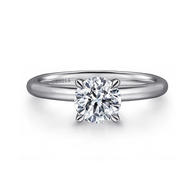 Gabriel & Co 7 Engagement Ring 14K White Gold Classic ER15619R5W4JJJ