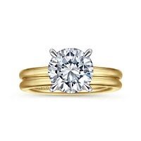 Gabriel & Co 8 Engagement Ring 14K Gold Classic ER15619R8M4JJJ