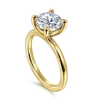 Gabriel & Co 8 Engagement Ring 14K Yellow Gold Classic ER15619R8Y4JJJ