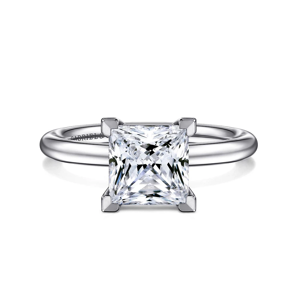 Gabriel & Co 7 Engagement Ring 14K White Gold Classic ER15619S8W4JJJ