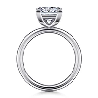 Gabriel & Co 7 Engagement Ring 14K White Gold Classic ER15619S8W4JJJ
