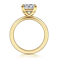 Gabriel & Co 7 Engagement Ring 14K Yellow Gold Classic ER15619S8Y4JJJ