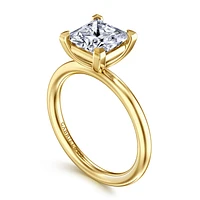 Gabriel & Co 7 Engagement Ring 14K Yellow Gold Classic ER15619S8Y4JJJ