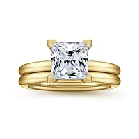 Gabriel & Co 7 Engagement Ring 14K Yellow Gold Classic ER15619S8Y4JJJ