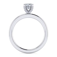 Gabriel & Co 5 Engagement Ring 14K White Gold Contemporary ER15743R2W44JJ