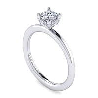 Gabriel & Co 5 Engagement Ring 14K White Gold Contemporary ER15743R2W44JJ