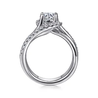 Gabriel & Co 6.5 Engagement Ring Platinum Contemporary ER15770R4PT4JJ