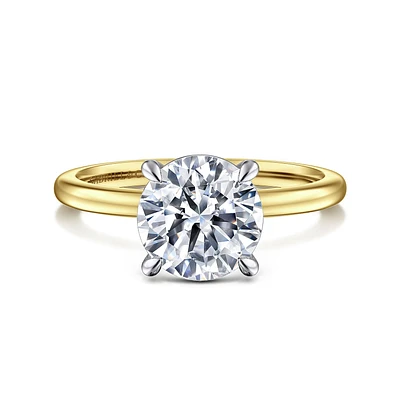 Gabriel & Co 8 Engagement Ring 14K Gold Classic ER15960R8M4JJJ