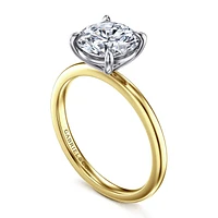 Gabriel & Co 8 Engagement Ring 14K Gold Classic ER15960R8M4JJJ
