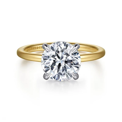Gabriel & Co 9 Engagement Ring 14K Gold Classic ER15972R12M44JJ