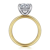 Gabriel & Co 9 Engagement Ring 14K Gold Classic ER15972R12M44JJ