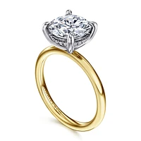 Gabriel & Co 9 Engagement Ring 14K Gold Classic ER15972R12M44JJ