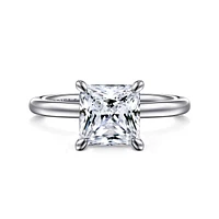 Gabriel & Co 7 Engagement Ring 14K White Gold Classic ER15972S8W44JJ