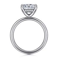 Gabriel & Co 7 Engagement Ring 14K White Gold Classic ER15972S8W44JJ