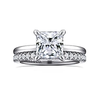Gabriel & Co 7 Engagement Ring 14K White Gold Classic ER15972S8W44JJ