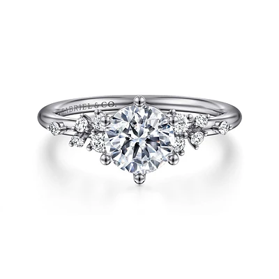 Gabriel & Co 6.5 Engagement Ring Platinum Starlight ER15973R4PT4JJ