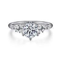 Gabriel & Co 6.5 Engagement Ring Platinum Starlight ER15973R4PT4JJ