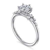 Gabriel & Co 6.5 Engagement Ring Platinum Starlight ER15973R4PT4JJ