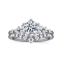 Gabriel & Co 6.5 Engagement Ring Platinum Starlight ER15973R4PT4JJ