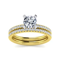 Gabriel & Co 6.5 Engagement Ring 14K Gold Classic ER16055R4M44JJ