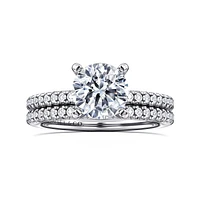 Gabriel & Co 7.4 Engagement Ring 14K White Gold Classic ER16055R6W44JJ