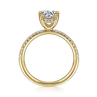 Gabriel & Co 6.5 Engagement Ring 14K Yellow Gold Classic ER16058R4Y44JJ
