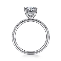 Gabriel & Co 7.4 Engagement Ring 14K White Gold Classic ER16058R6W44JJ