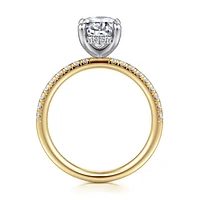 Gabriel & Co 11X7.2 Engagement Ring 14K Gold Classic ER16059O10M44JJ