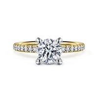 Gabriel & Co 6.5 Engagement Ring 14K Gold Classic ER16059R4M44JJ
