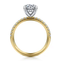 Gabriel & Co 6.5 Engagement Ring 14K Gold Classic ER16059R4M44JJ