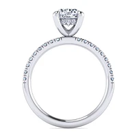 Gabriel & Co 6.5 Engagement Ring 14K White Gold Classic ER16059R4W44JJ