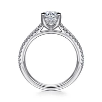 Gabriel & Co 6.5 Engagement Ring Platinum Classic ER16131R4PT4JJ