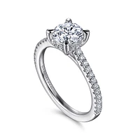 Gabriel & Co 6.5 Engagement Ring Platinum Classic ER16131R4PT4JJ