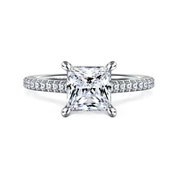 Gabriel & Co 6.5 Engagement Ring 14K White Gold Classic ER16131S6W44JJ
